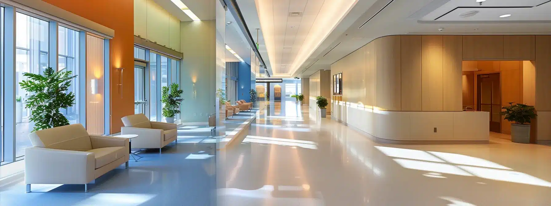 a serene and inviting alzheimer care facility in michigan, showcasing a thoughtfully designed common area with calming colors and comfortable seating, where residents engage in dementia-specific activities under the attentive guidance of skilled nursing staff.