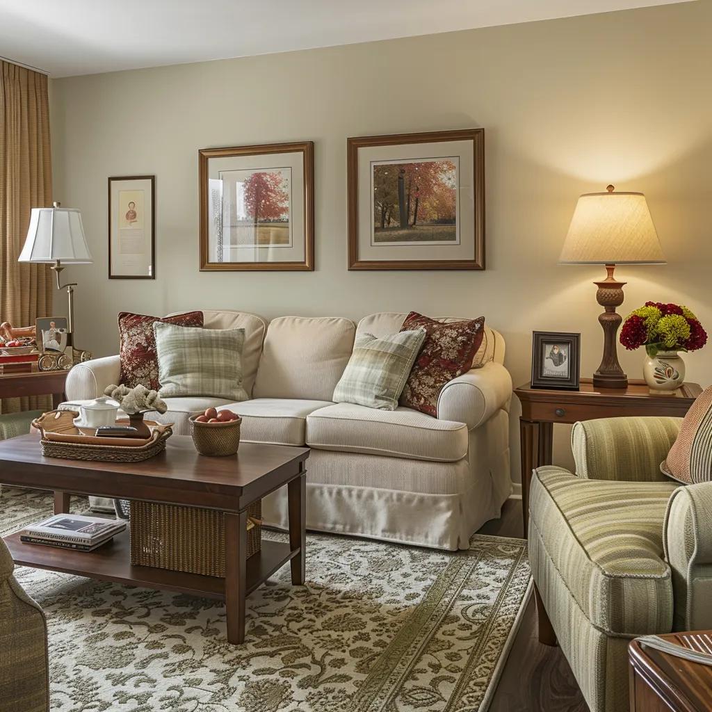 Personalized living space in memory care with cherished items enhancing comfort for dementia patients